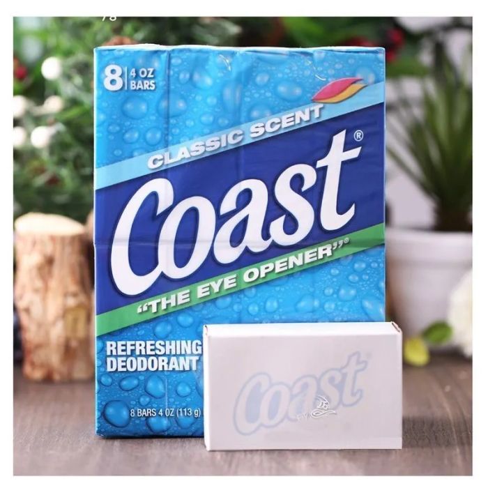 Hình ảnh xà bông cục Coast Classic Scent Refreshing Deodorant Soap 1