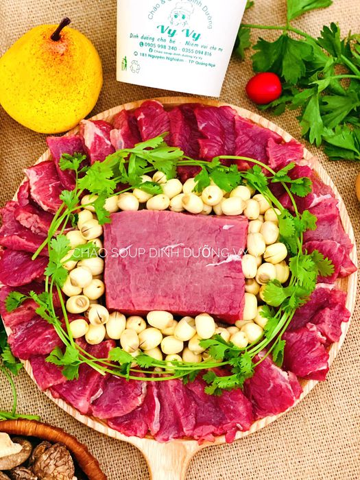 Các món cháo dinh dưỡng đẹp mắt tại Vy Vy Quảng Ngãi
