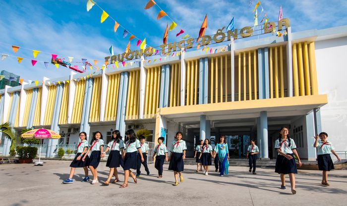 Góc nhìn đầu tiên về THCS Đống Đa - Ngôi trường chuẩn quốc gia