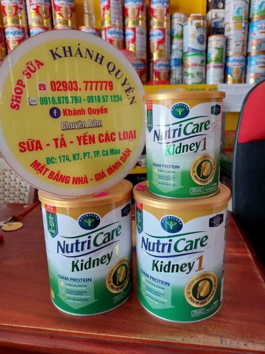 Không gian mua sắm hiện đại tại Shop Sữa Khánh Quyền