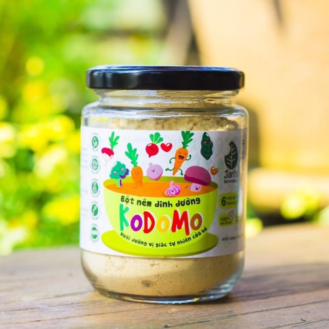 Bột nêm dinh dưỡng Kodomo Jan's ảnh 1 - Hình ảnh chân thực về sản phẩm bột nêm chất lượng cao, đồng hành cùng sự phát triển của trẻ nhỏ.