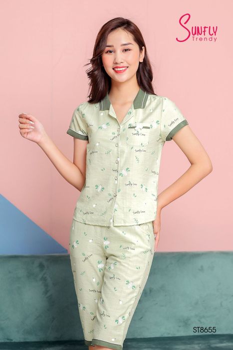 Hình ảnh bộ sưu tập thời trang ở nhà cao cấp Sunfly