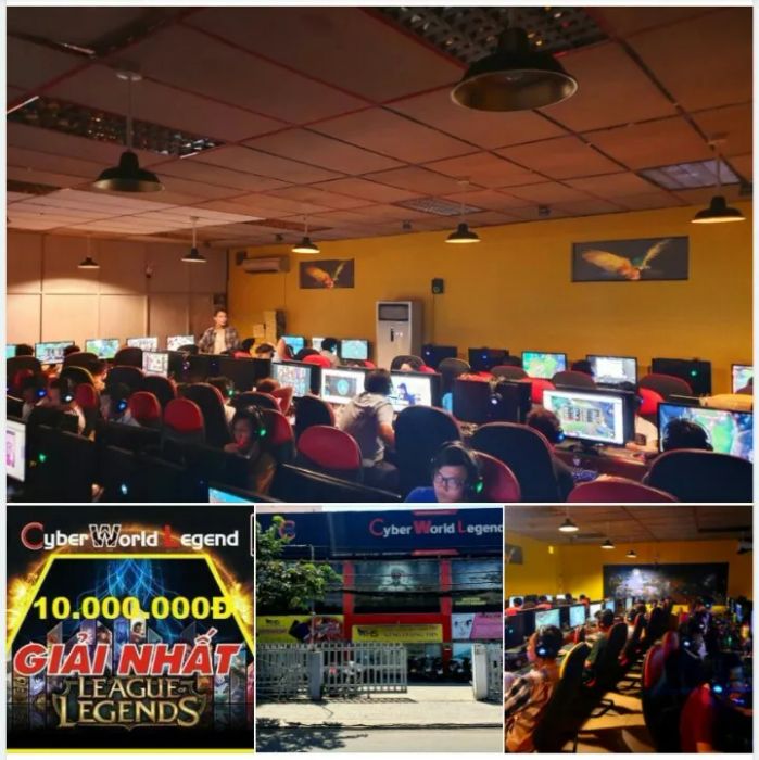 Không gian hiện đại tại Cyber Legend