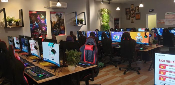 Không gian chơi game tại NET 269