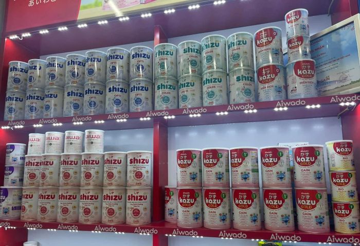 Kho sữa đa dạng tại Thế Giới Sữa Cà Mau