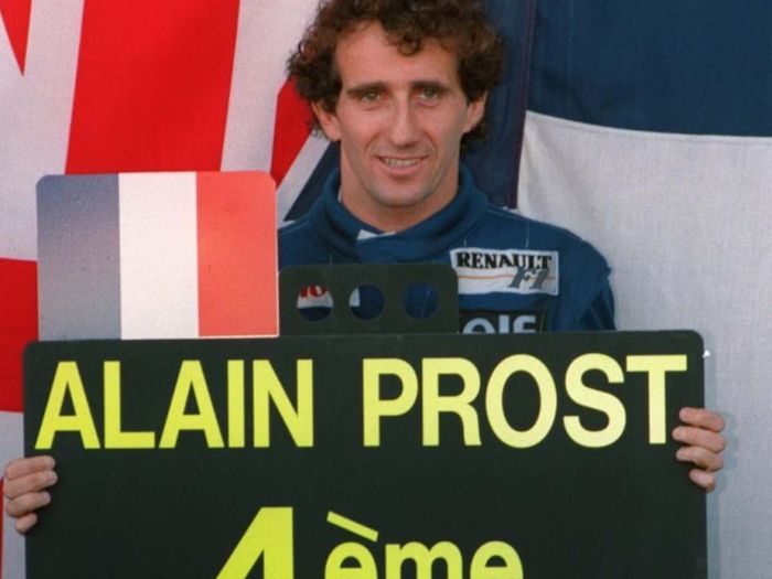 Alain Prost được công nhận là tay lái xuất sắc nhất trong làng đua F1 - Hình ảnh 1