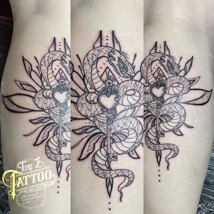 Hình ảnh tác phẩm nghệ thuật tại Tùng Lê Tattoo Studio