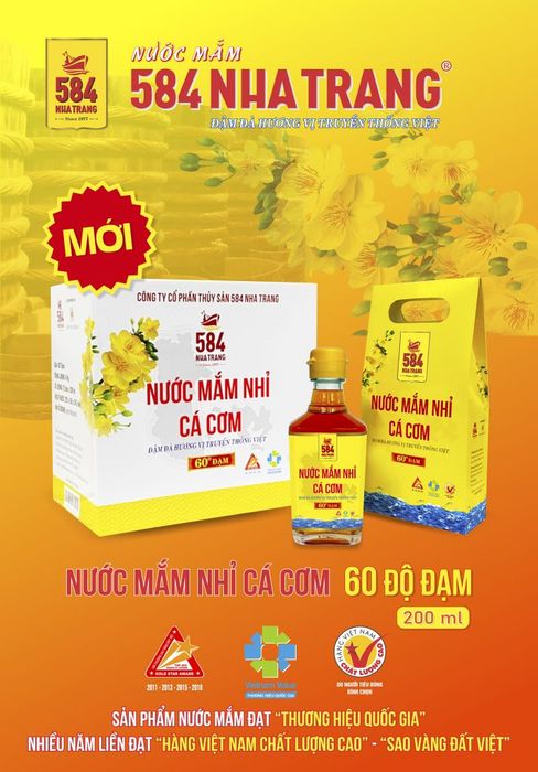 Hình ảnh quy trình sản xuất nước mắm 584 Nha Trang