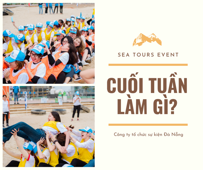 Hình ảnh teambuilding sôi động do SEA TOURS EVENT tổ chức