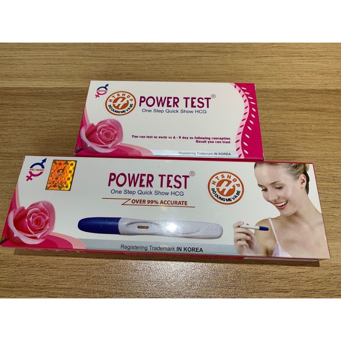 Hình ảnh minh họa que thử thai POWER TEST (ảnh 1)