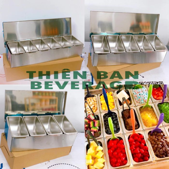 Bộ sưu tập nguyên liệu đa dạng tại Thiên Ban Beverage