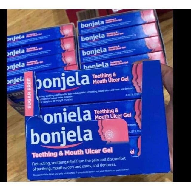 Hình ảnh minh họa kem bôi lợi Bonjela Teething Gel phiên bản 2