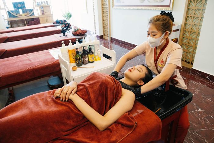Không gian sang trọng tại Dưỡng Tâm Spa