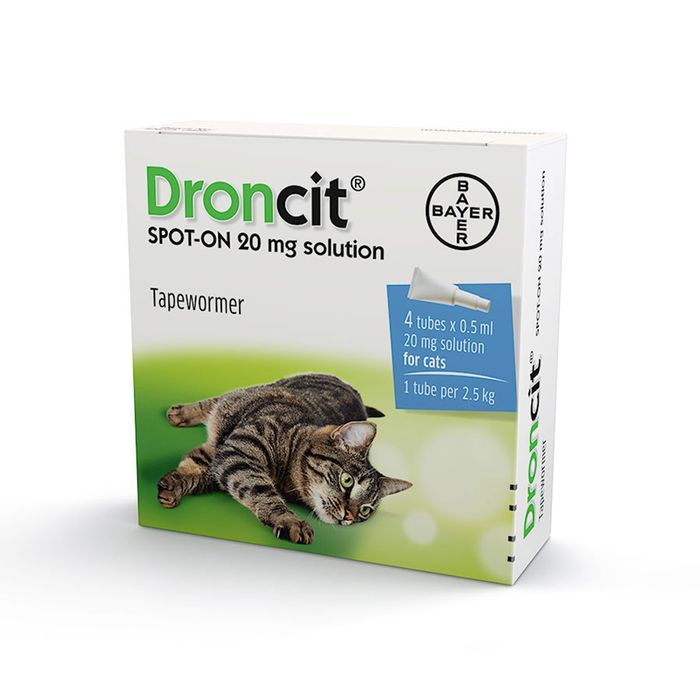 Hình ảnh sản phẩm Droncit - Thuốc đặc trị sán dây cho mèo