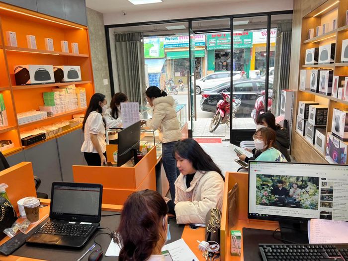 Không gian trưng bày hiện đại tại P2Store Mobile
