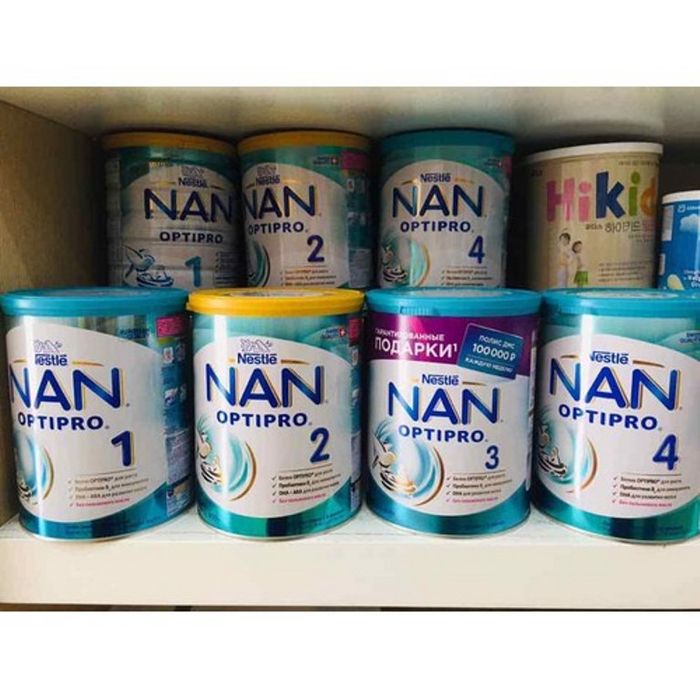 Hình ảnh sữa dê Nan Nga