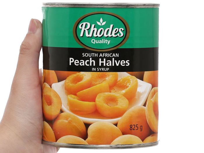 Hình ảnh đào ngâm Rhodes cao cấp