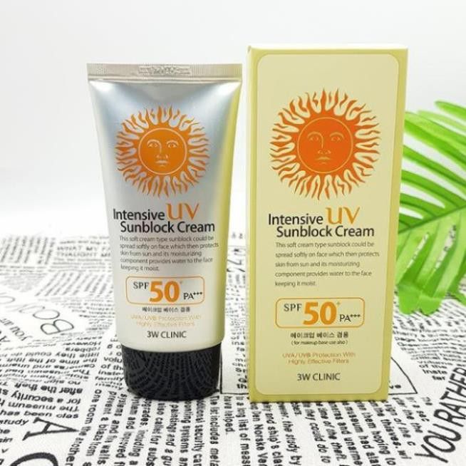 Hình ảnh minh họa kem chống nắng 3W Clinic Intensive UV Sunblock (Ảnh 2)