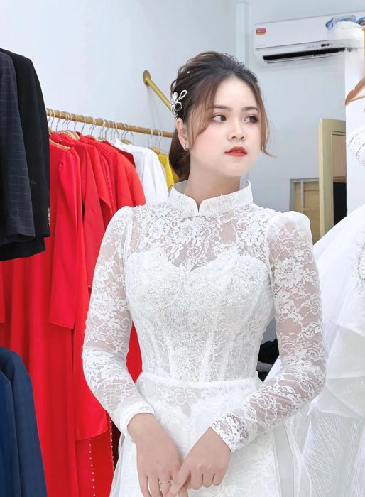 Hình ảnh tác phẩm của học viên Lê Gấm Bridal