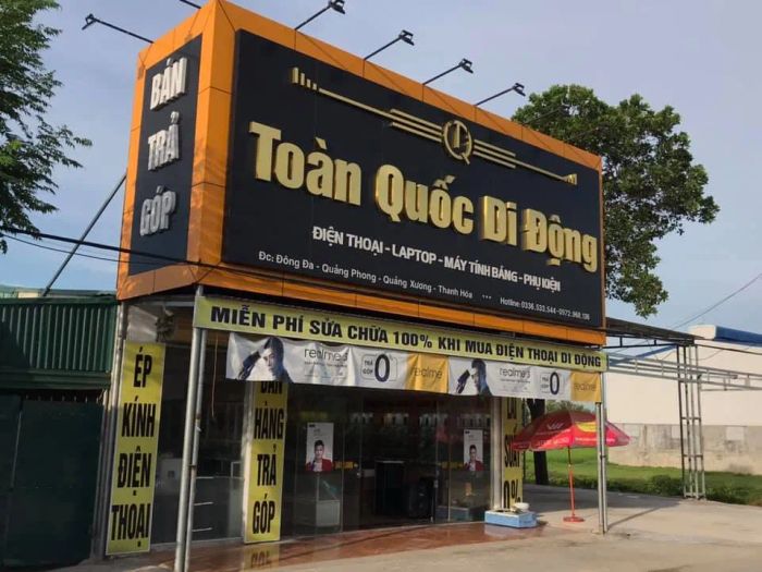 Không gian làm việc chuyên nghiệp tại Toàn Quốc Di Động