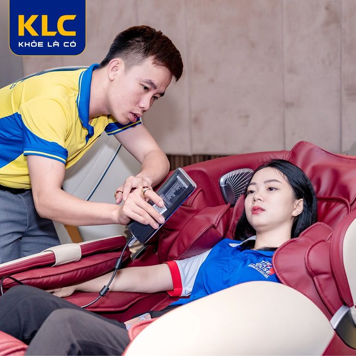 KLC ảnh 1 - Tinh hoa công nghệ massage trong từng đường nét thiết kế