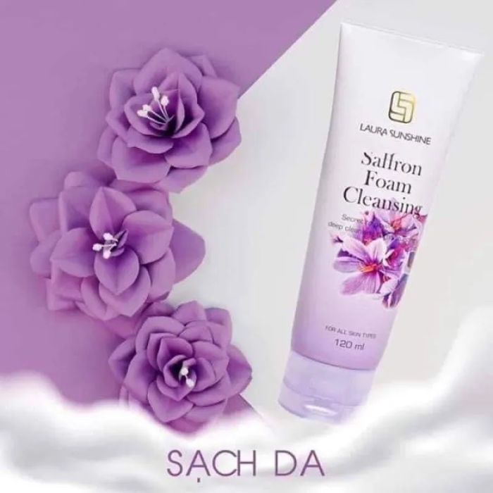 Hình ảnh Sữa Rửa Mặt Saffron Foam Cleansing chính hãng