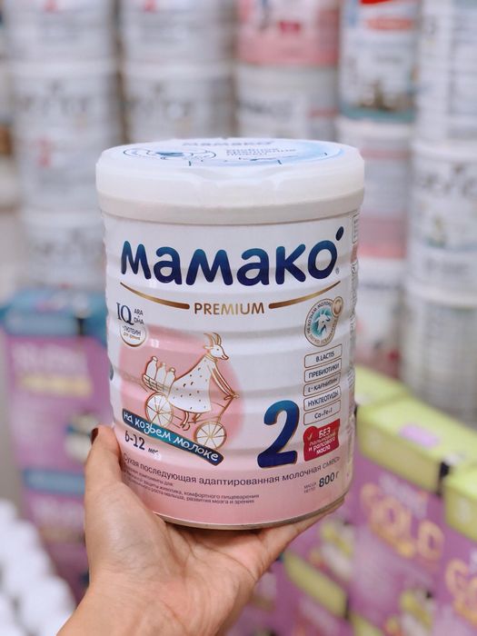 Hình ảnh sữa dê Mamako cao cấp từ Nga