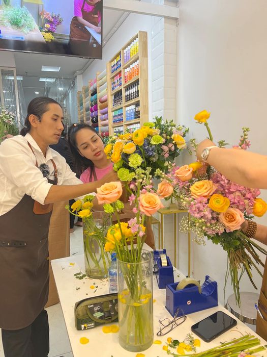 Thai Nguyen Floral Designer & Teaching ảnh 1 – Những giờ học đầy sáng tạo tại Thai Nguyen Floral Designer & Teaching.