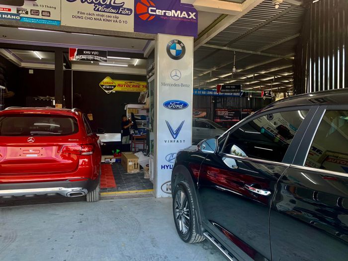 Hình ảnh không gian phủ ceramic chuyên nghiệp tại Autocare 789