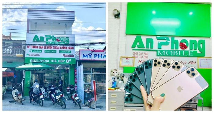 Góc trải nghiệm sản phẩm tại An Phong Mobile