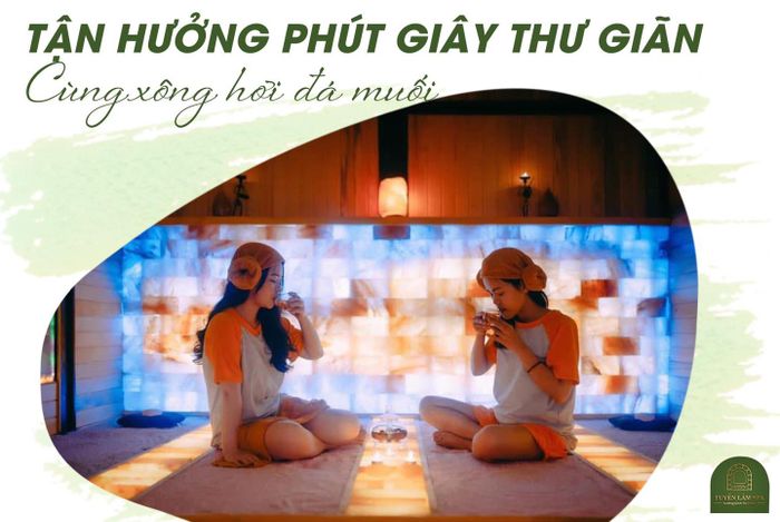 Góc thư giãn tinh tế tại Tuyền Lâm Spa