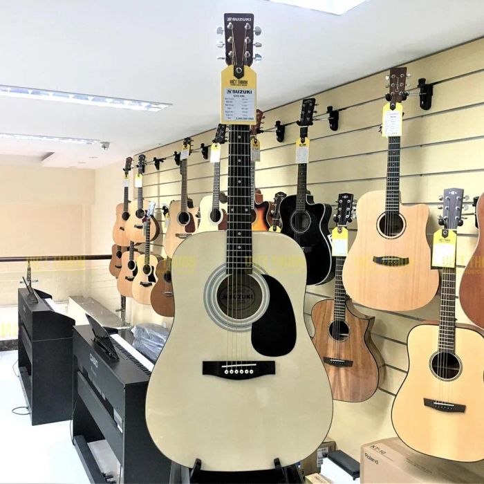 Cây đàn guitar Suzuki SCG-6CE mang thiết kế tinh tế ảnh 1