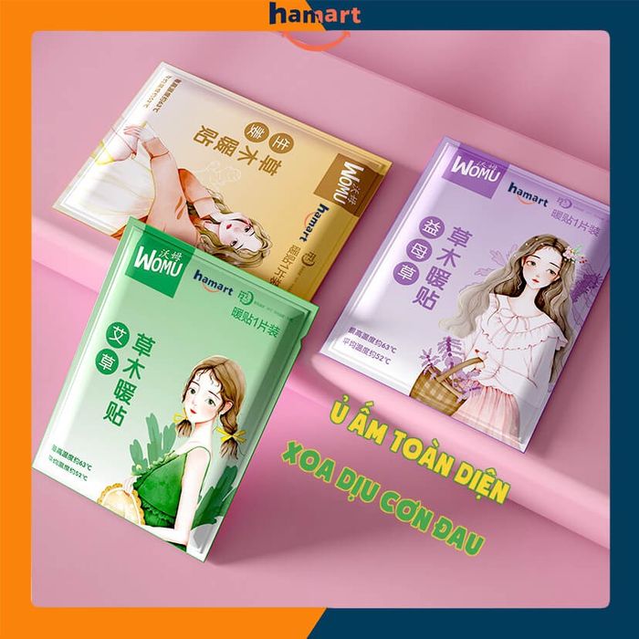 Miếng Dán Giảm Đau & Toả Nhiệt WOMU ảnh 1