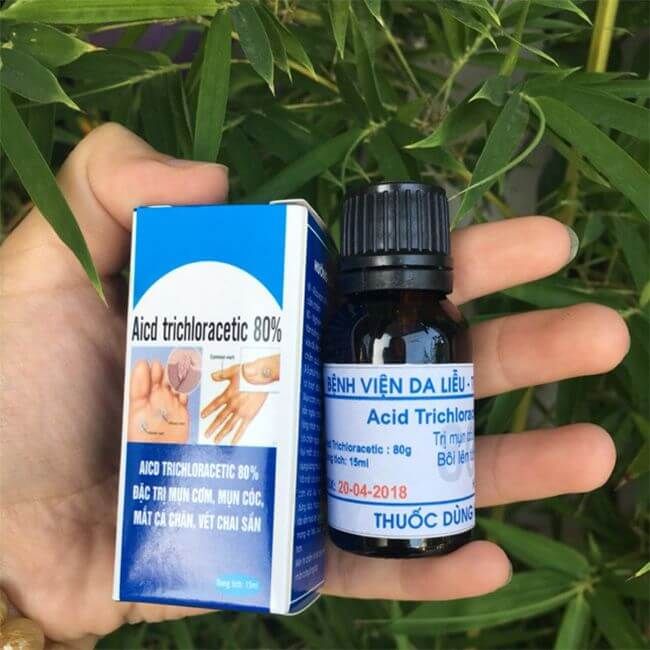 Hình ảnh thuốc trị mụn cóc Acid Trichloracetic 80%