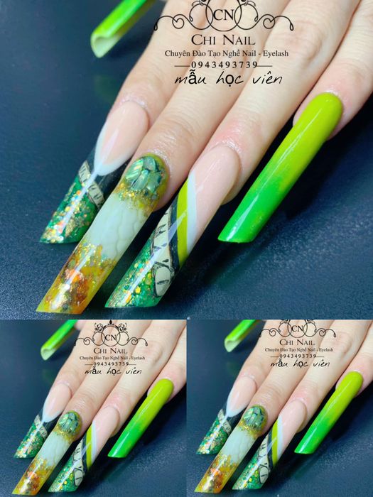 Chi Nail ảnh 2 - Bộ sưu tập mẫu nail đẹp mê hoặc, minh chứng cho chất lượng đào tạo xuất sắc