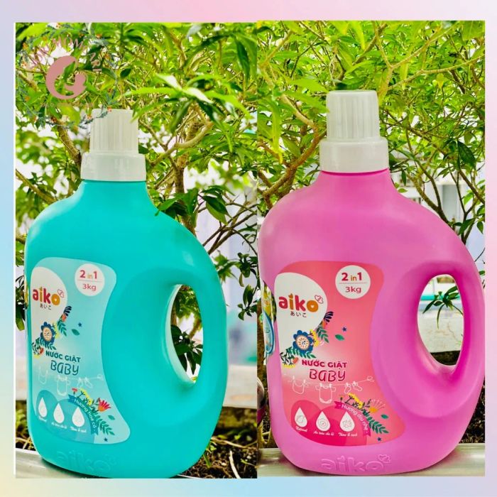 Hình ảnh minh họa nước giặt xả Aiko - Ảnh 2