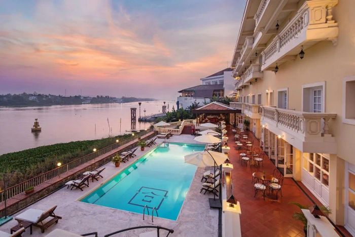 Không gian nghỉ dưỡng đẳng cấp tại Victoria Chau Doc Hotel