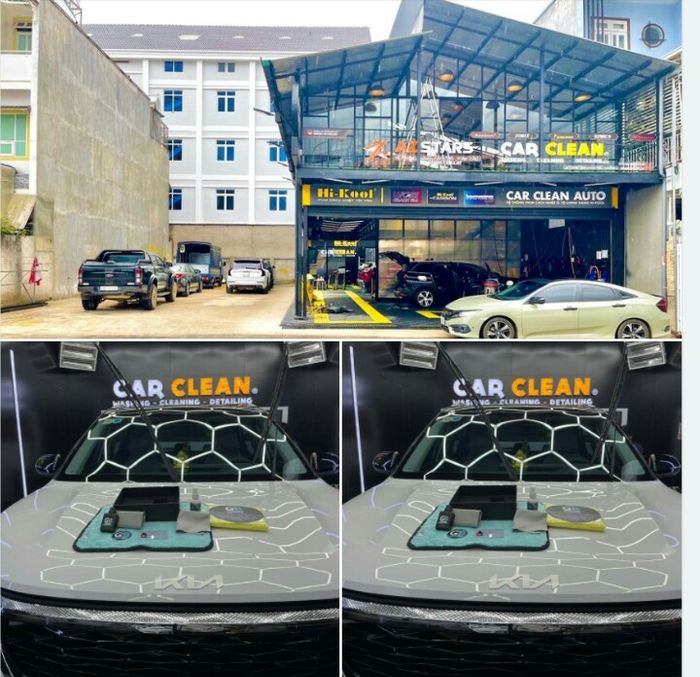 Không gian làm việc chuyên nghiệp tại Car Clean
