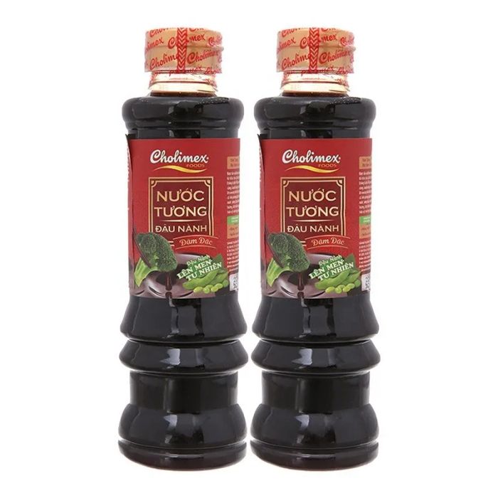 Hình ảnh bao bì nước tương Cholimex