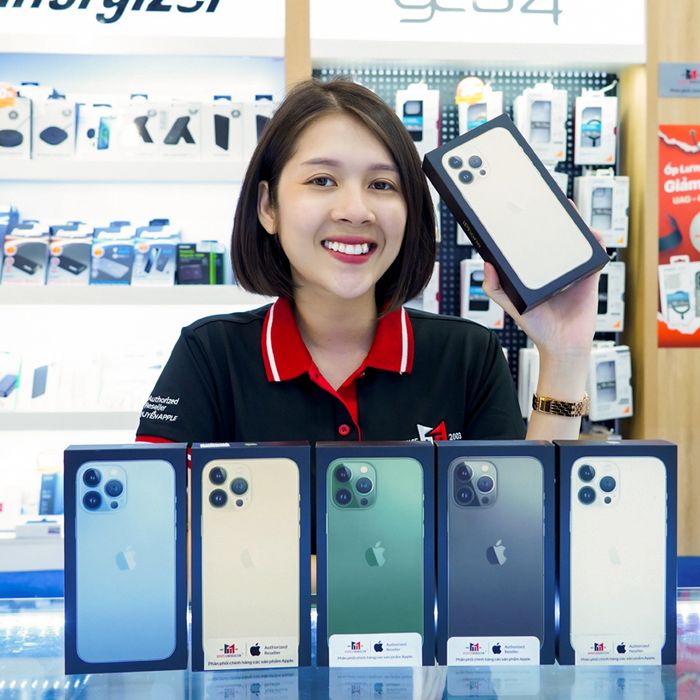 Hình ảnh không gian trưng bày tại Minh Tuấn Mobile