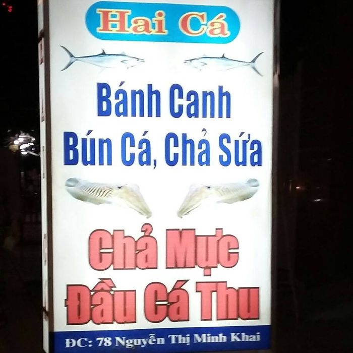 Ảnh 3: Tô bánh canh bún cá đầy ắp nguyên liệu tươi ngon tại Hai Cá