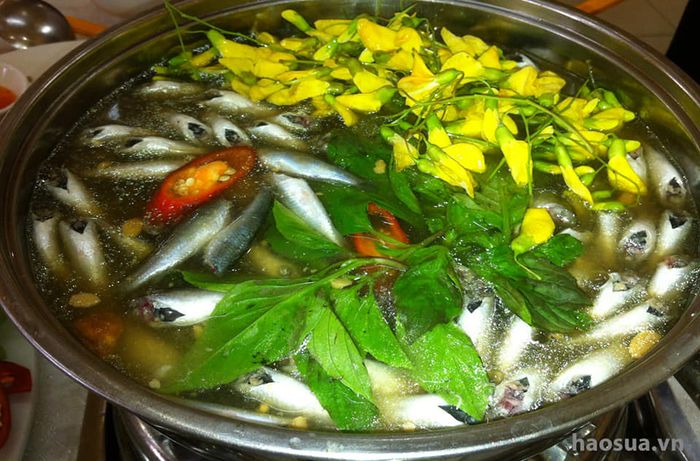 Nồi lẩu cá kèo thơm ngon tại Mưa Rừng (Ảnh 2)