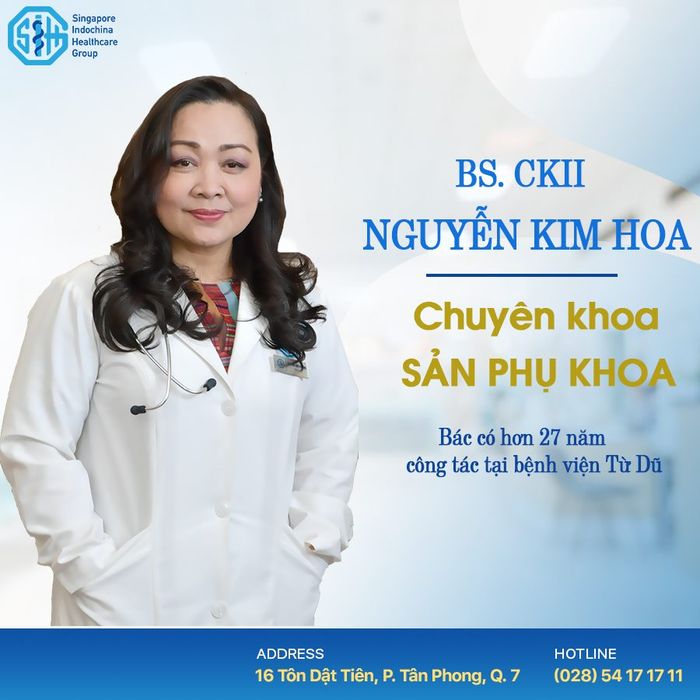 Bác sĩ CKII Nguyễn Kim Hoa - Hình ảnh 1