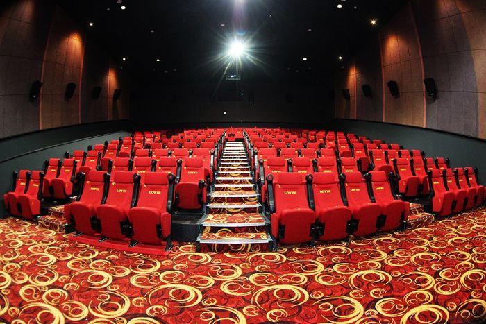 Không gian hiện đại và tiện nghi tại Lotte Cinema Cần Thơ
