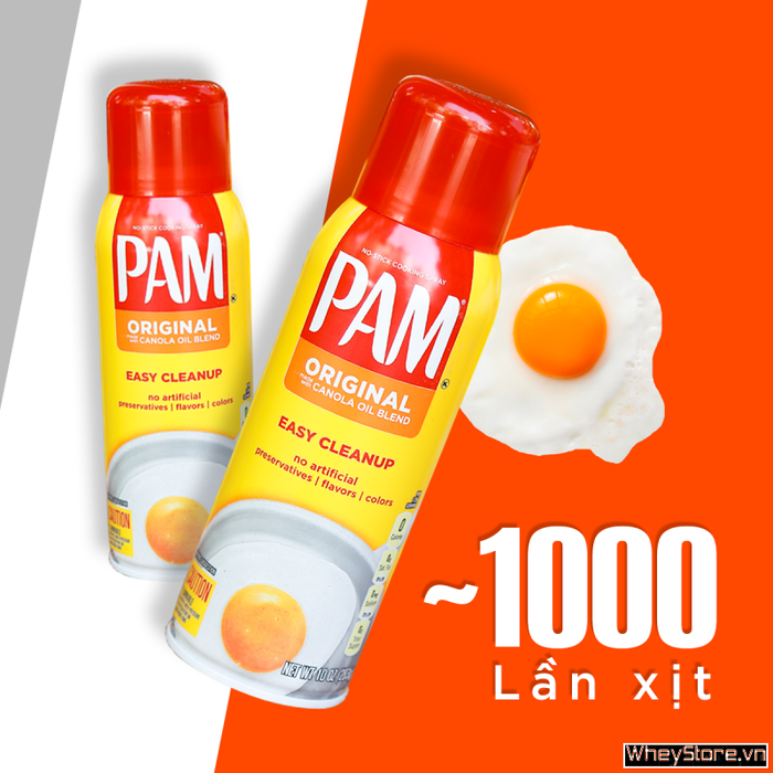 Khám phá Dầu ăn kiêng PAM Original qua góc nhìn mới - phiên bản ảnh 2, nơi sự tinh khiết và chất lượng hòa quyện.
