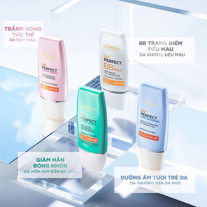 Hình ảnh thực tế kem chống nắng L'Oréal Paris UV Perfect SPF50+ (Ảnh 2)