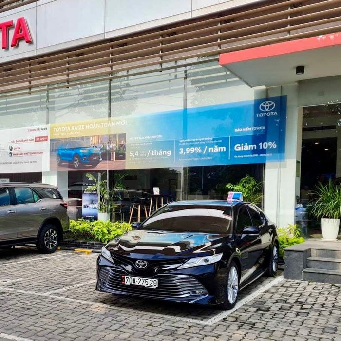 Không gian trưng bày hiện đại tại Toyota Tây Ninh