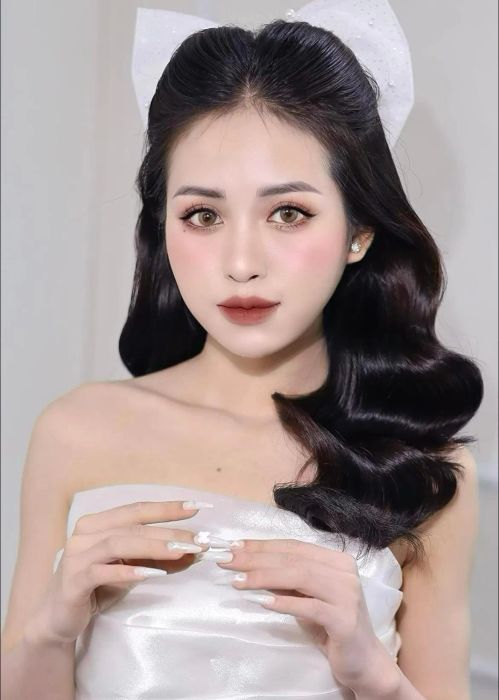 Hình ảnh lớp học tại Trung tâm Mori Makeup