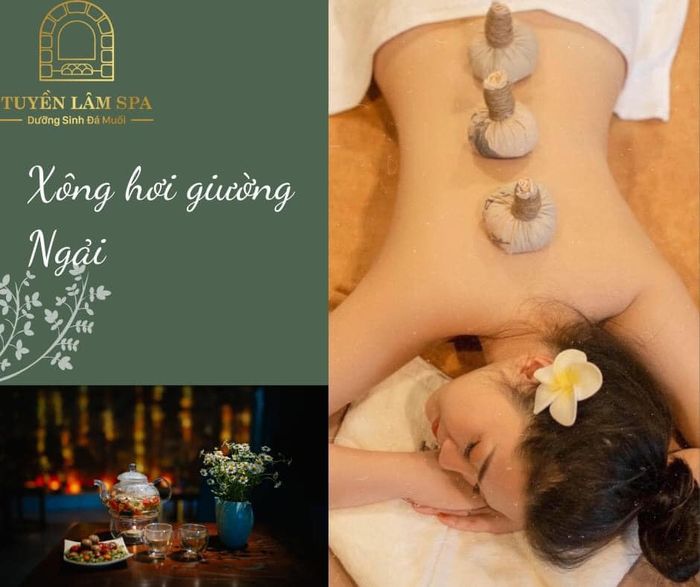 Không gian sang trọng tại Tuyền Lâm Spa