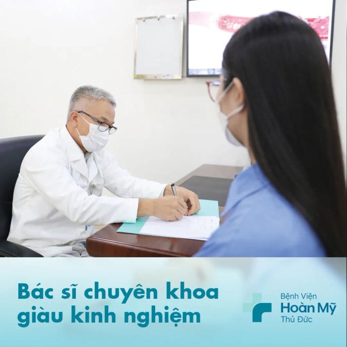 Hình ảnh phòng khám da liễu tại Bệnh viện Đa khoa Quốc tế Hoàn Mỹ Thủ Đức